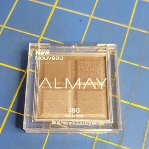 Almay Brown Eyeshadow Palette Natural Matte Shimmer 180 Ambition New